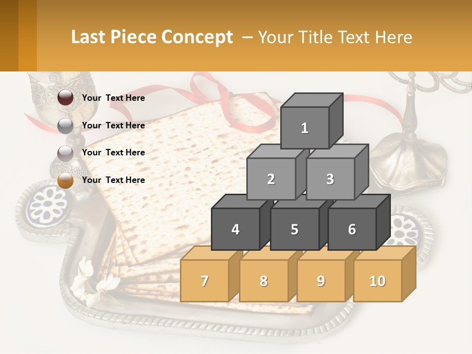 A Matzo With A Can Of Wine And A Can Of Wine Next To It PowerPoint Template