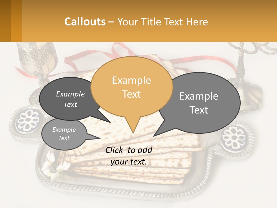A Matzo With A Can Of Wine And A Can Of Wine Next To It PowerPoint Template