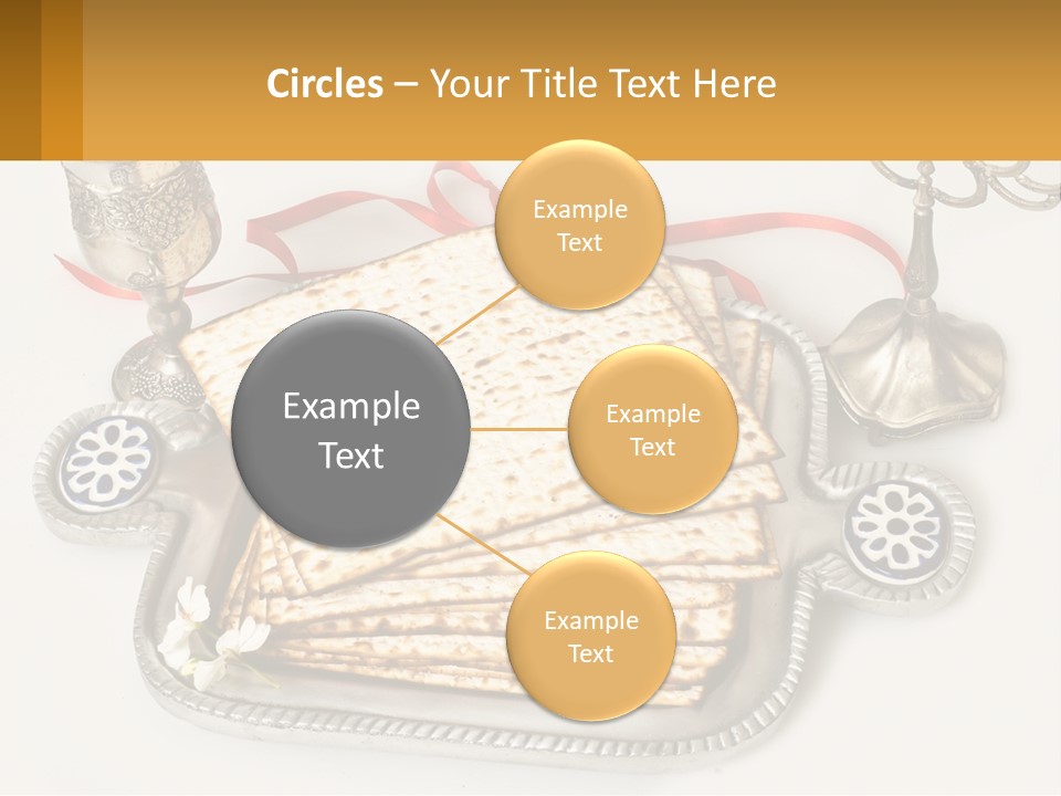 A Matzo With A Can Of Wine And A Can Of Wine Next To It PowerPoint Template