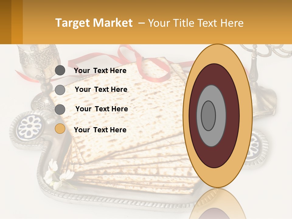 A Matzo With A Can Of Wine And A Can Of Wine Next To It PowerPoint Template