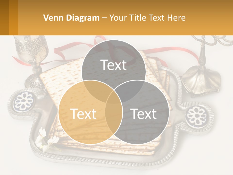 A Matzo With A Can Of Wine And A Can Of Wine Next To It PowerPoint Template