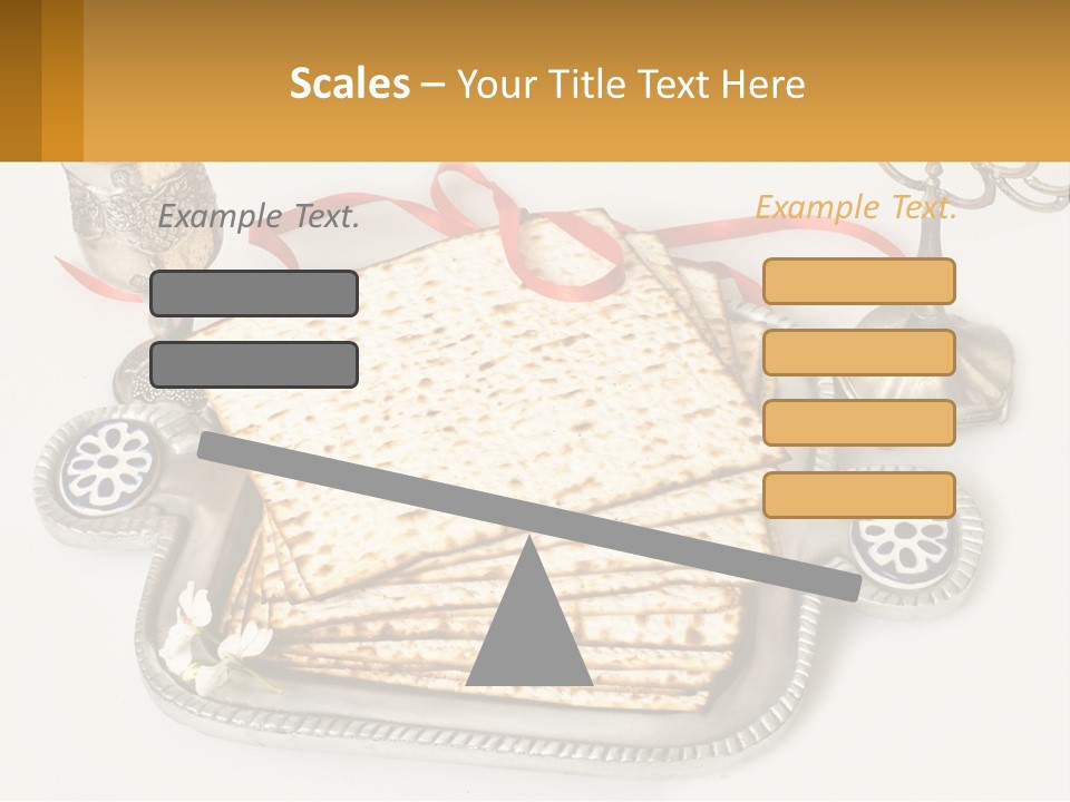 A Matzo With A Can Of Wine And A Can Of Wine Next To It PowerPoint Template