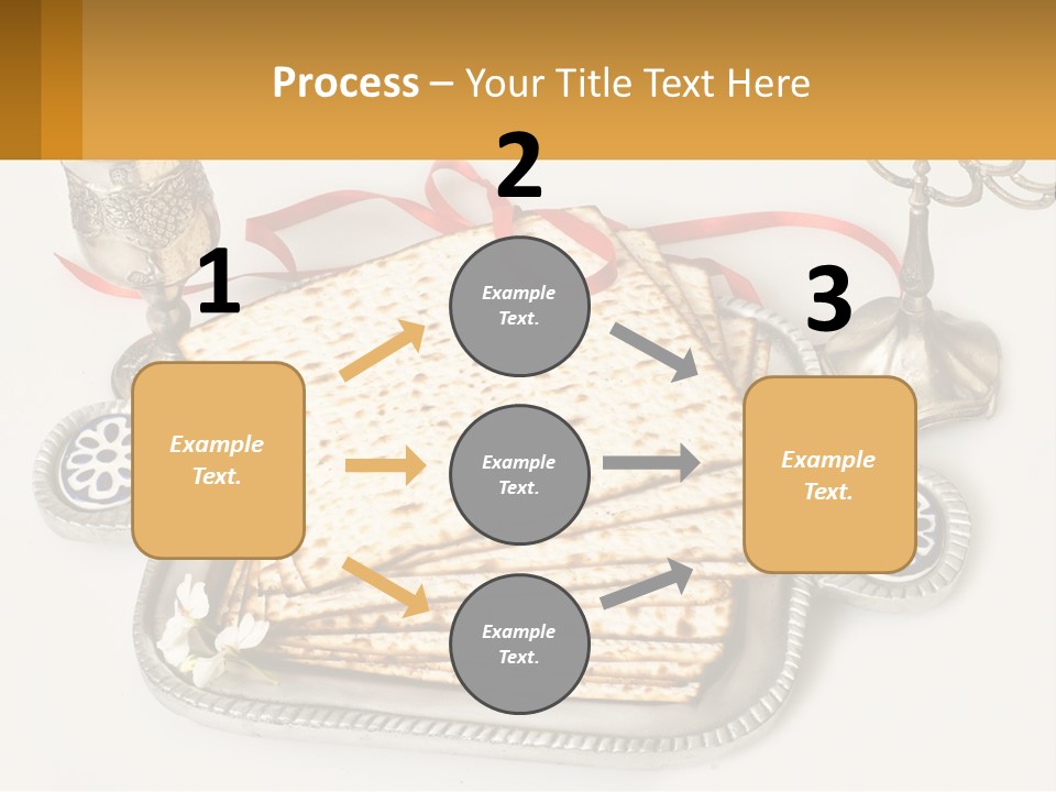 A Matzo With A Can Of Wine And A Can Of Wine Next To It PowerPoint Template