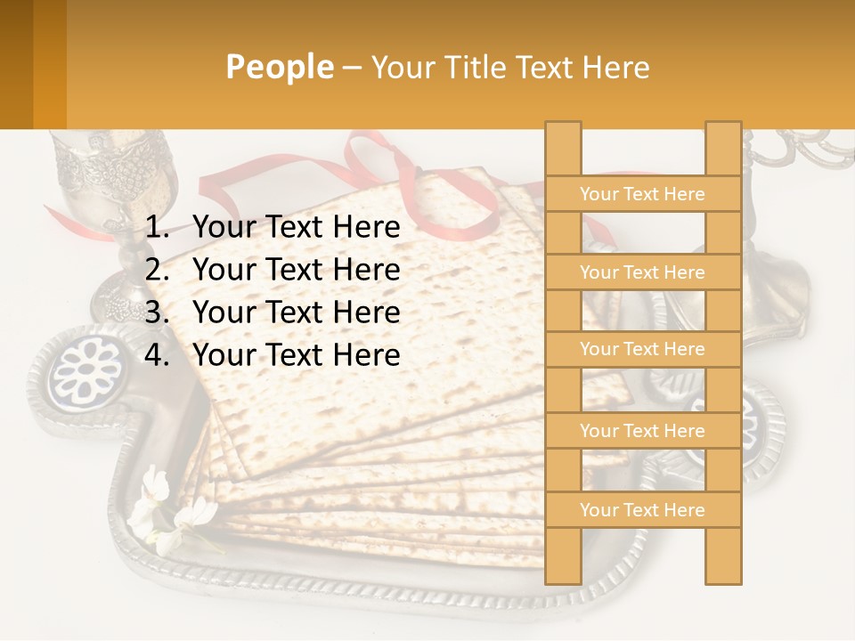 A Matzo With A Can Of Wine And A Can Of Wine Next To It PowerPoint Template