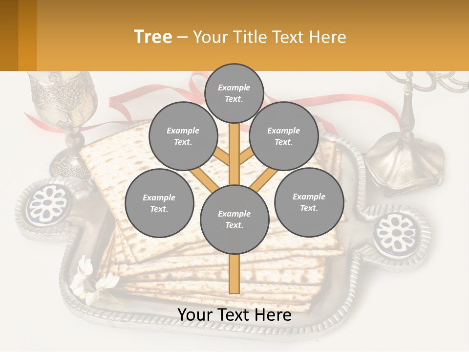 A Matzo With A Can Of Wine And A Can Of Wine Next To It PowerPoint Template