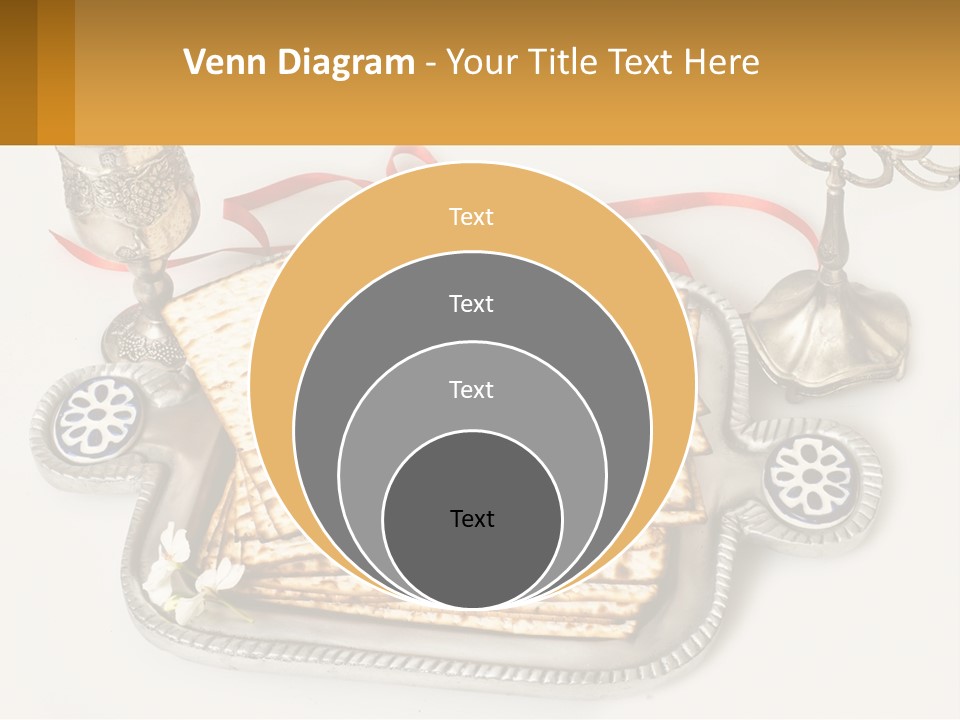 A Matzo With A Can Of Wine And A Can Of Wine Next To It PowerPoint Template