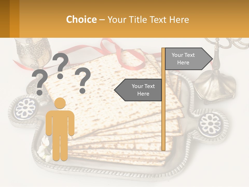 A Matzo With A Can Of Wine And A Can Of Wine Next To It PowerPoint Template