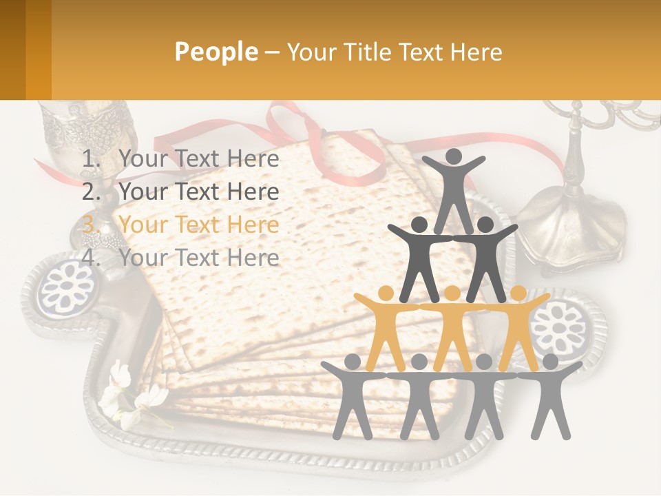 A Matzo With A Can Of Wine And A Can Of Wine Next To It PowerPoint Template