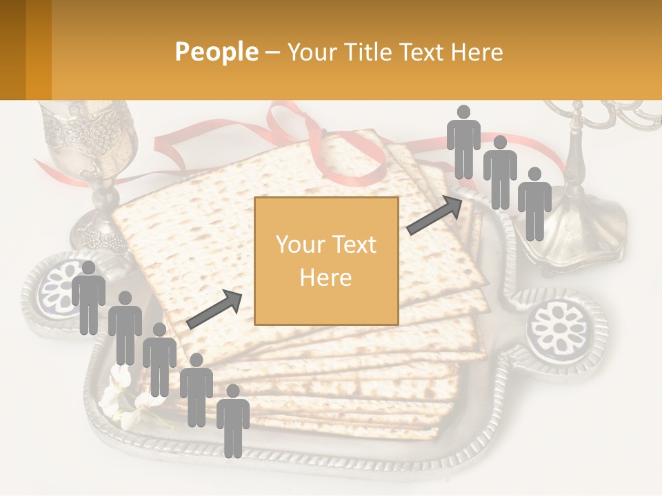 A Matzo With A Can Of Wine And A Can Of Wine Next To It PowerPoint Template