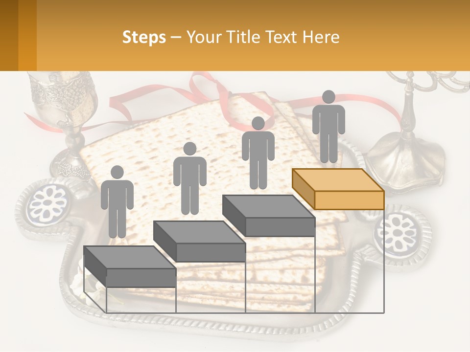 A Matzo With A Can Of Wine And A Can Of Wine Next To It PowerPoint Template