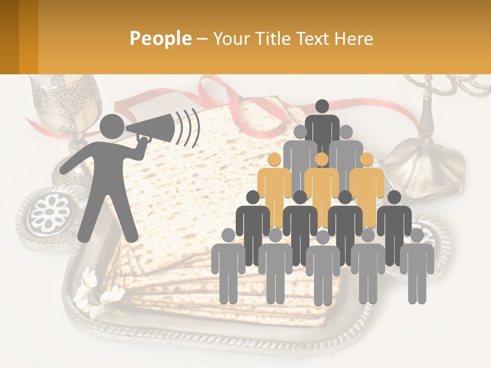 A Matzo With A Can Of Wine And A Can Of Wine Next To It PowerPoint Template