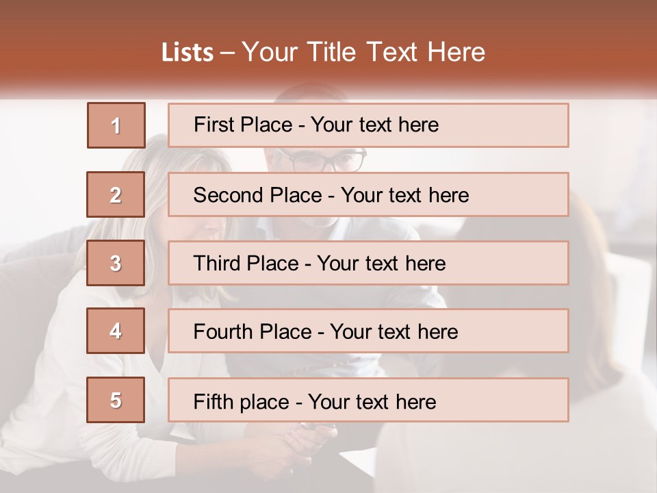 A Man And Woman Sitting On A Couch Talking To Each Other PowerPoint Template