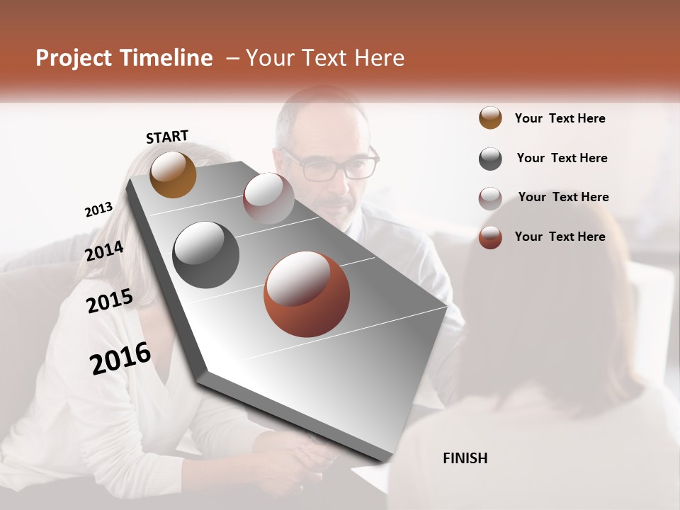 A Man And Woman Sitting On A Couch Talking To Each Other PowerPoint Template