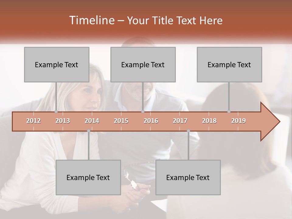 A Man And Woman Sitting On A Couch Talking To Each Other PowerPoint Template