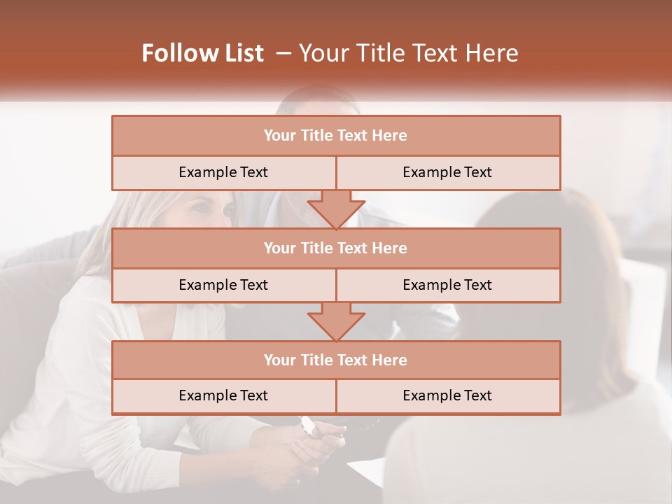 A Man And Woman Sitting On A Couch Talking To Each Other PowerPoint Template