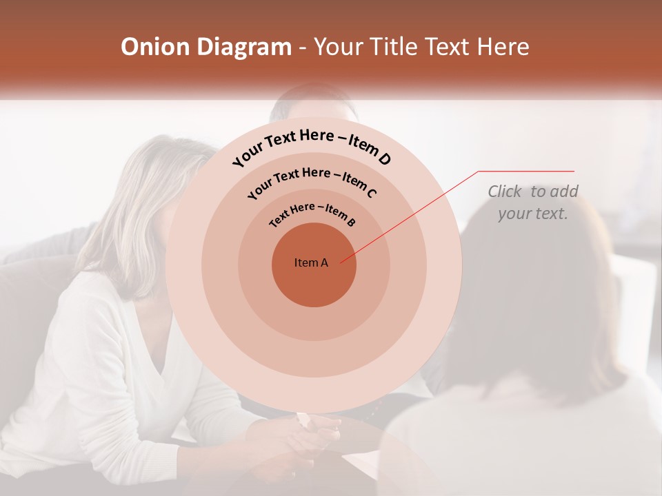 A Man And Woman Sitting On A Couch Talking To Each Other PowerPoint Template