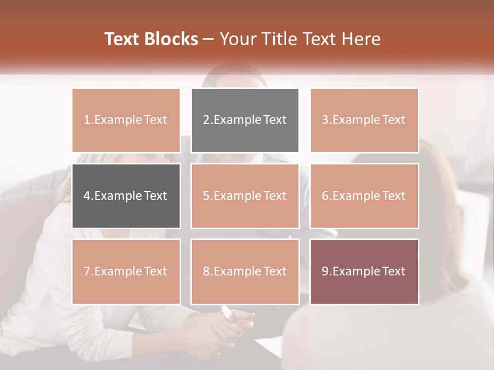 A Man And Woman Sitting On A Couch Talking To Each Other PowerPoint Template