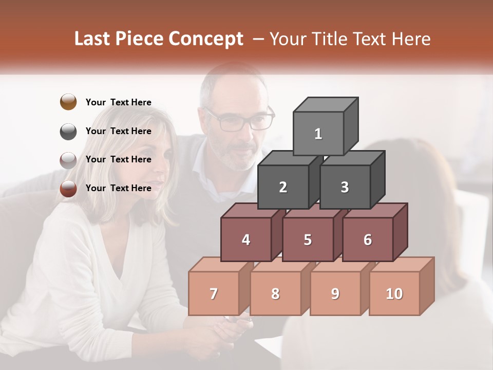 A Man And Woman Sitting On A Couch Talking To Each Other PowerPoint Template