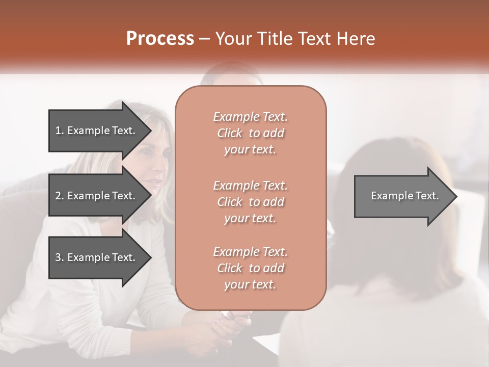 A Man And Woman Sitting On A Couch Talking To Each Other PowerPoint Template