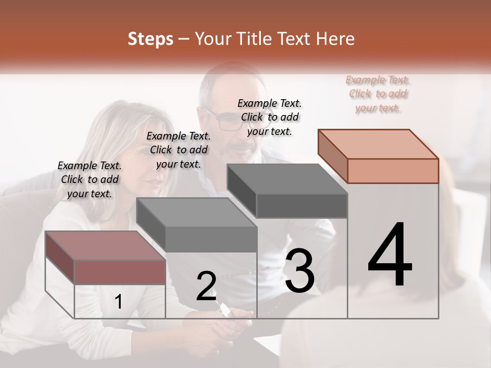 A Man And Woman Sitting On A Couch Talking To Each Other PowerPoint Template