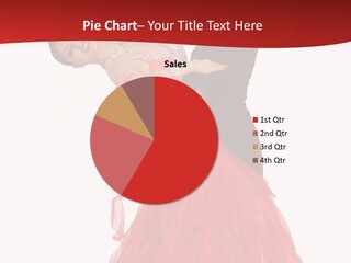 A Man And A Woman Are Performing A Salsa PowerPoint Template