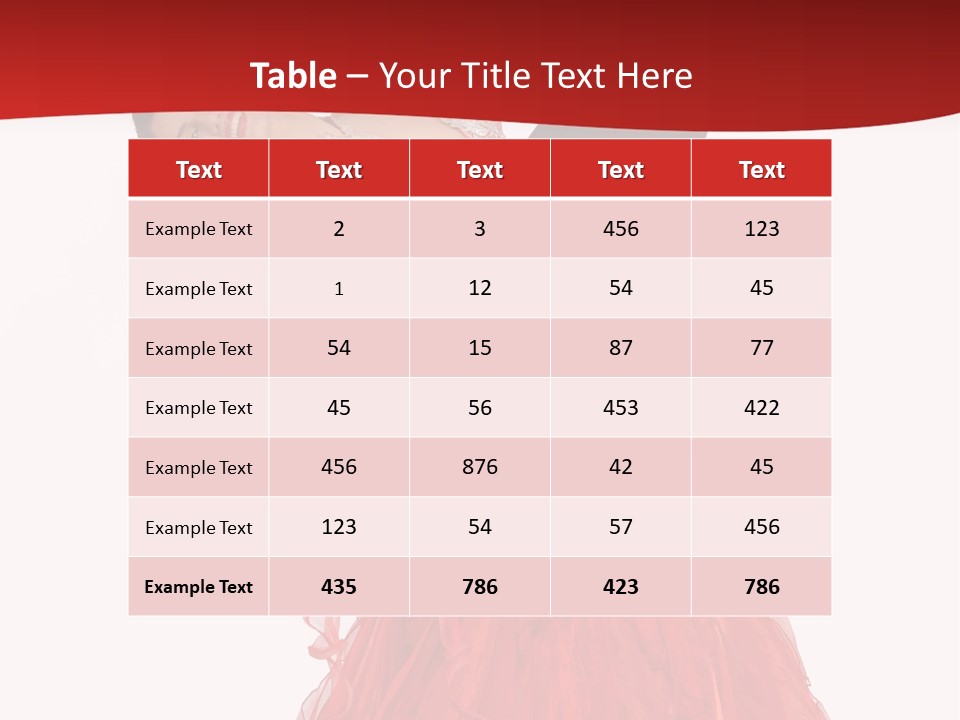 A Man And A Woman Are Performing A Salsa PowerPoint Template