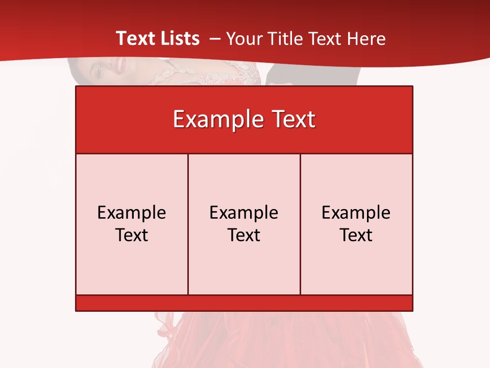 A Man And A Woman Are Performing A Salsa PowerPoint Template