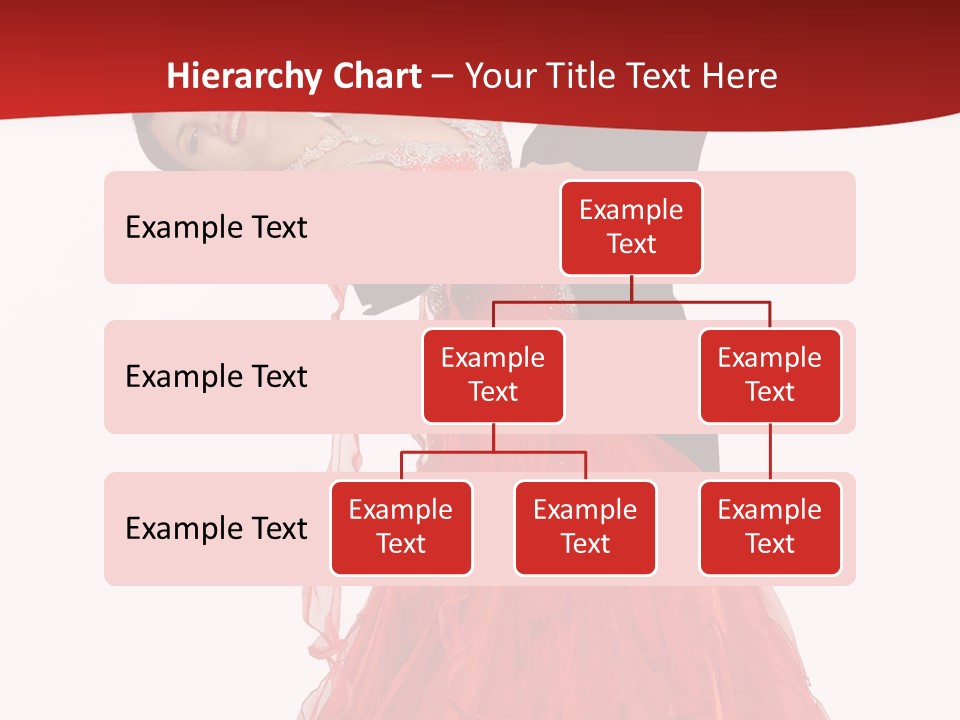 A Man And A Woman Are Performing A Salsa PowerPoint Template