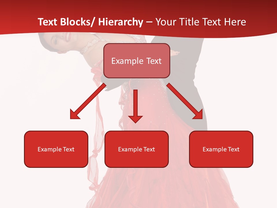 A Man And A Woman Are Performing A Salsa PowerPoint Template