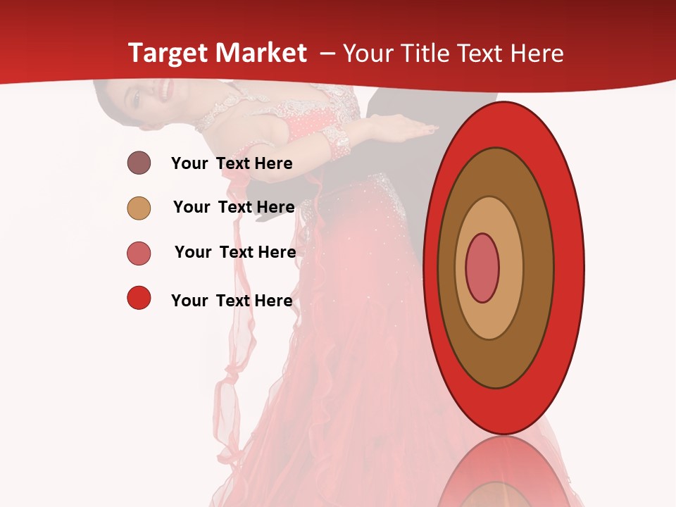 A Man And A Woman Are Performing A Salsa PowerPoint Template