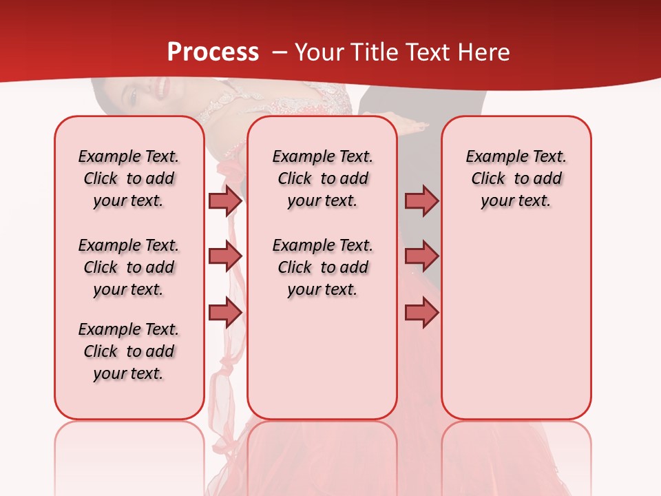 A Man And A Woman Are Performing A Salsa PowerPoint Template