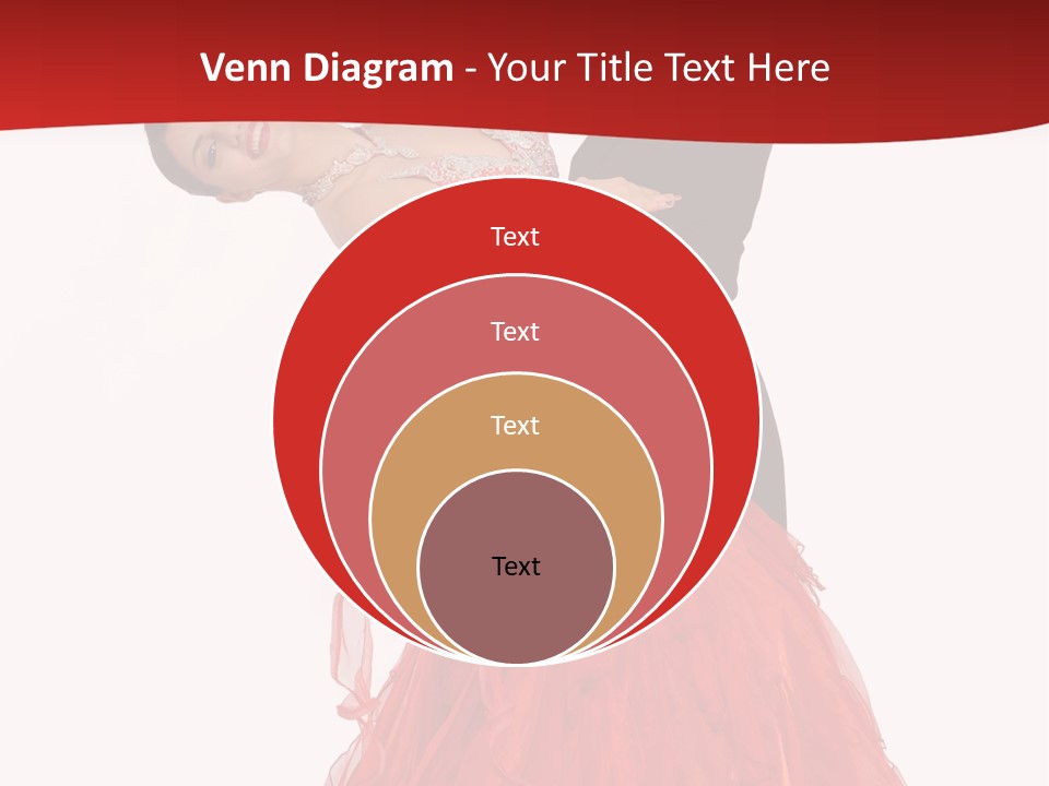 A Man And A Woman Are Performing A Salsa PowerPoint Template