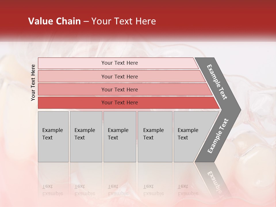 A Tooth With Gums And Gums On It PowerPoint Template