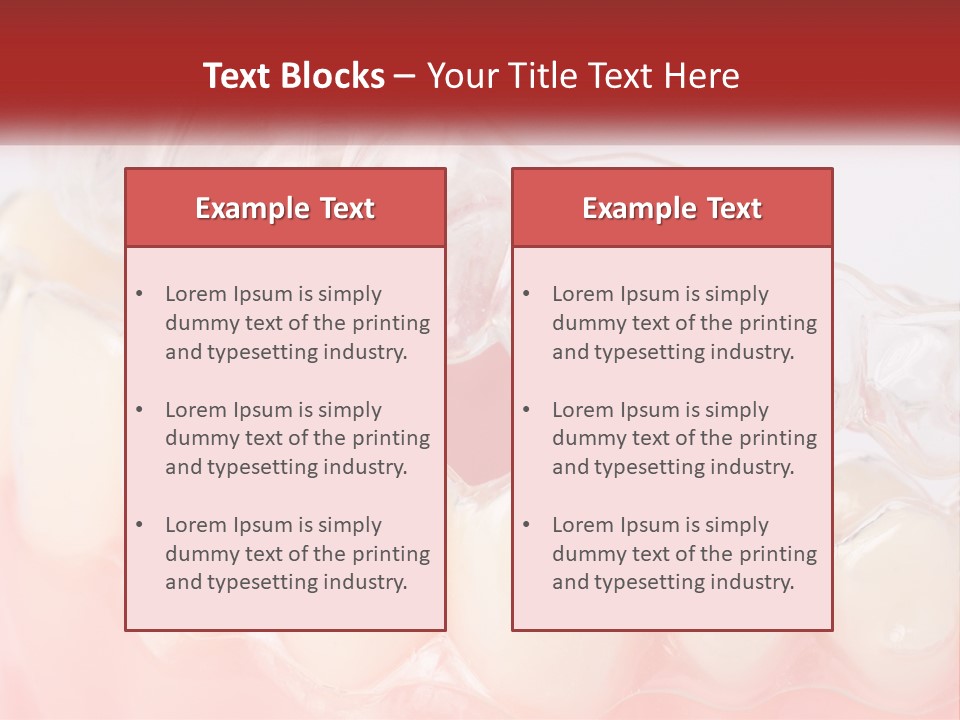 A Tooth With Gums And Gums On It PowerPoint Template