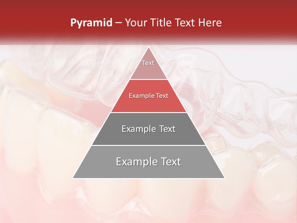 A Tooth With Gums And Gums On It PowerPoint Template