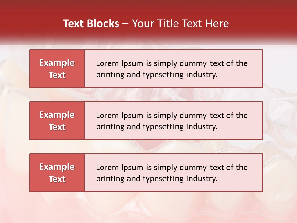 A Tooth With Gums And Gums On It PowerPoint Template