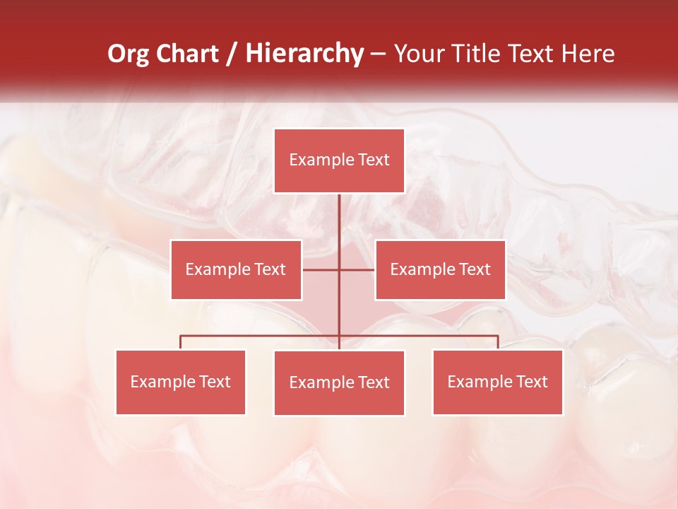 A Tooth With Gums And Gums On It PowerPoint Template