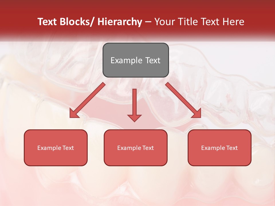 A Tooth With Gums And Gums On It PowerPoint Template