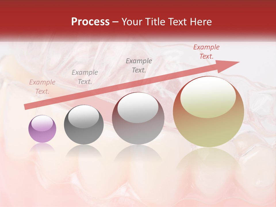 A Tooth With Gums And Gums On It PowerPoint Template