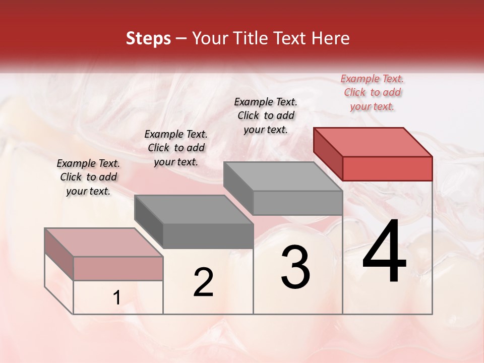 A Tooth With Gums And Gums On It PowerPoint Template