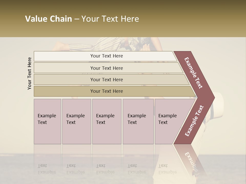 A Man Holding A Child Up In The Air PowerPoint Template