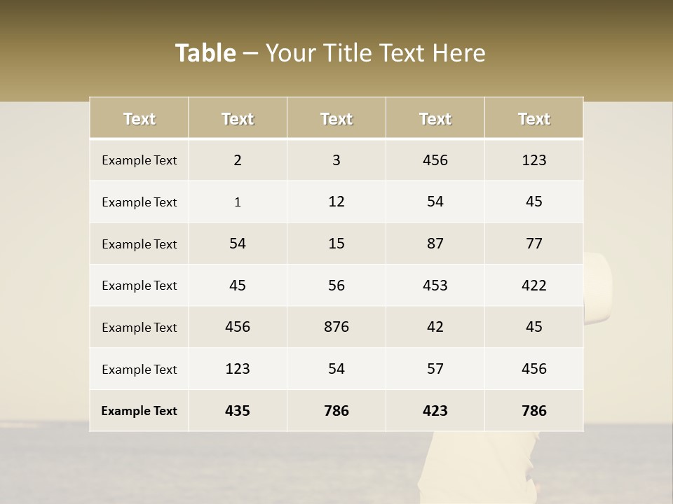 A Man Holding A Child Up In The Air PowerPoint Template