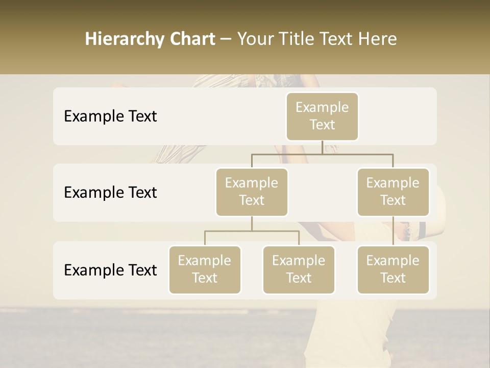 A Man Holding A Child Up In The Air PowerPoint Template