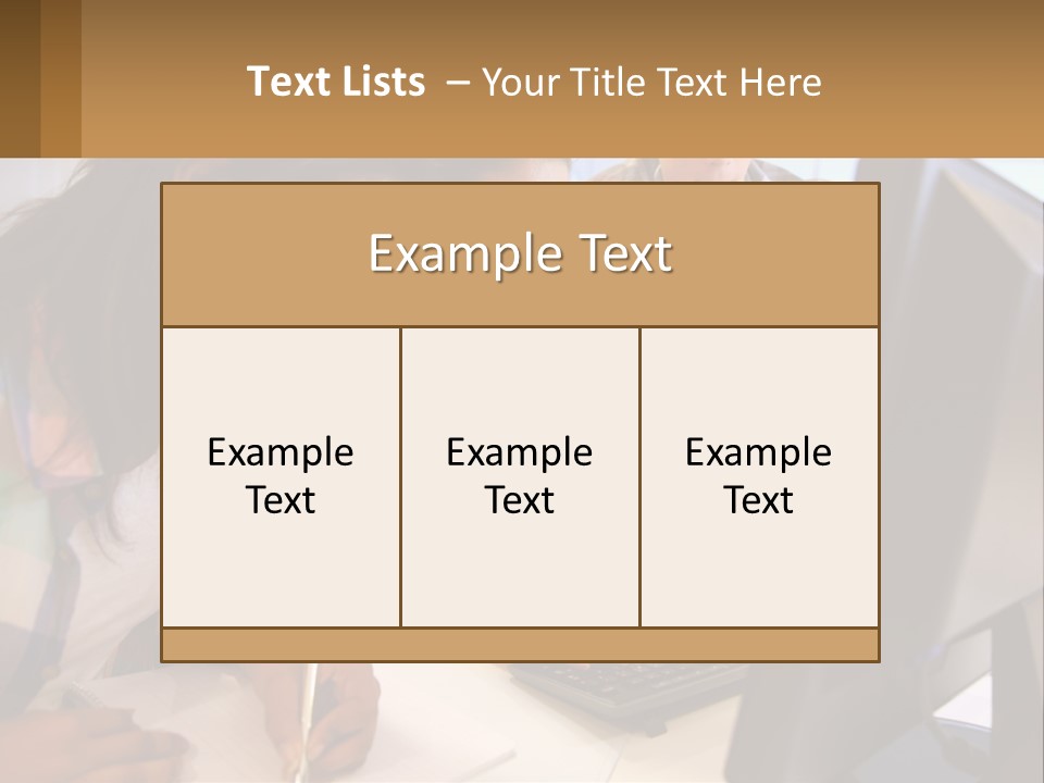 A Group Of People Looking At A Computer Screen PowerPoint Template