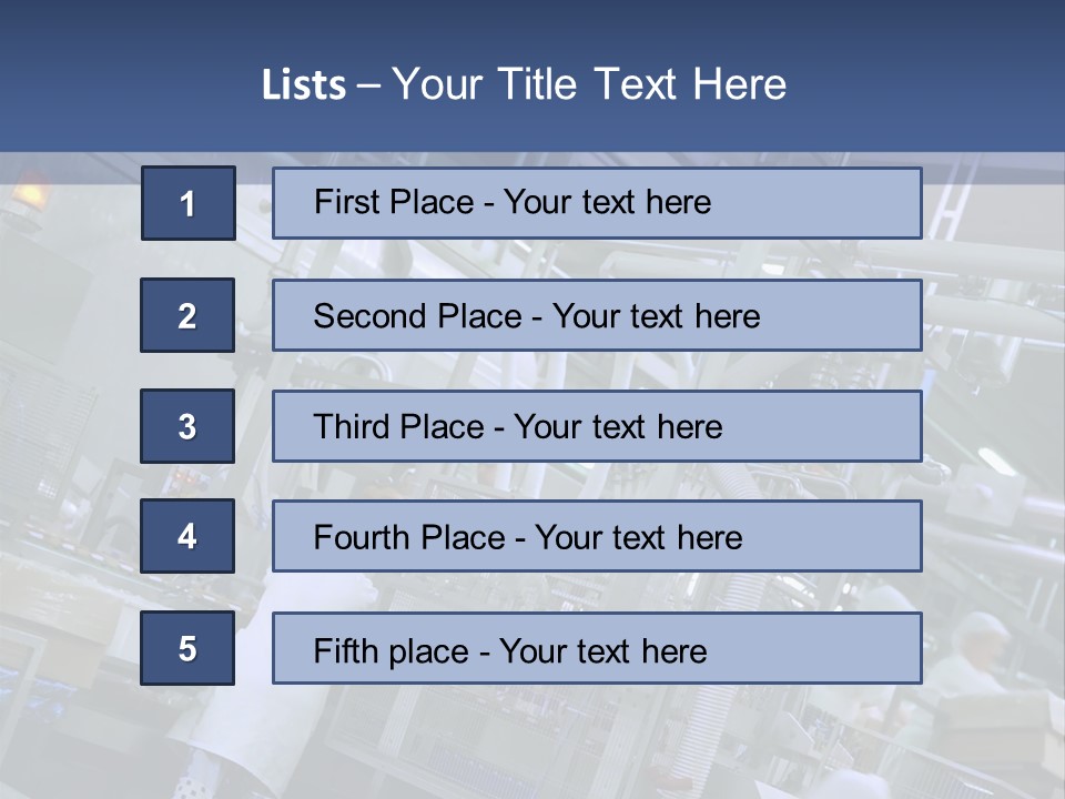 A Factory Filled With Lots Of Machines And Workers PowerPoint Template