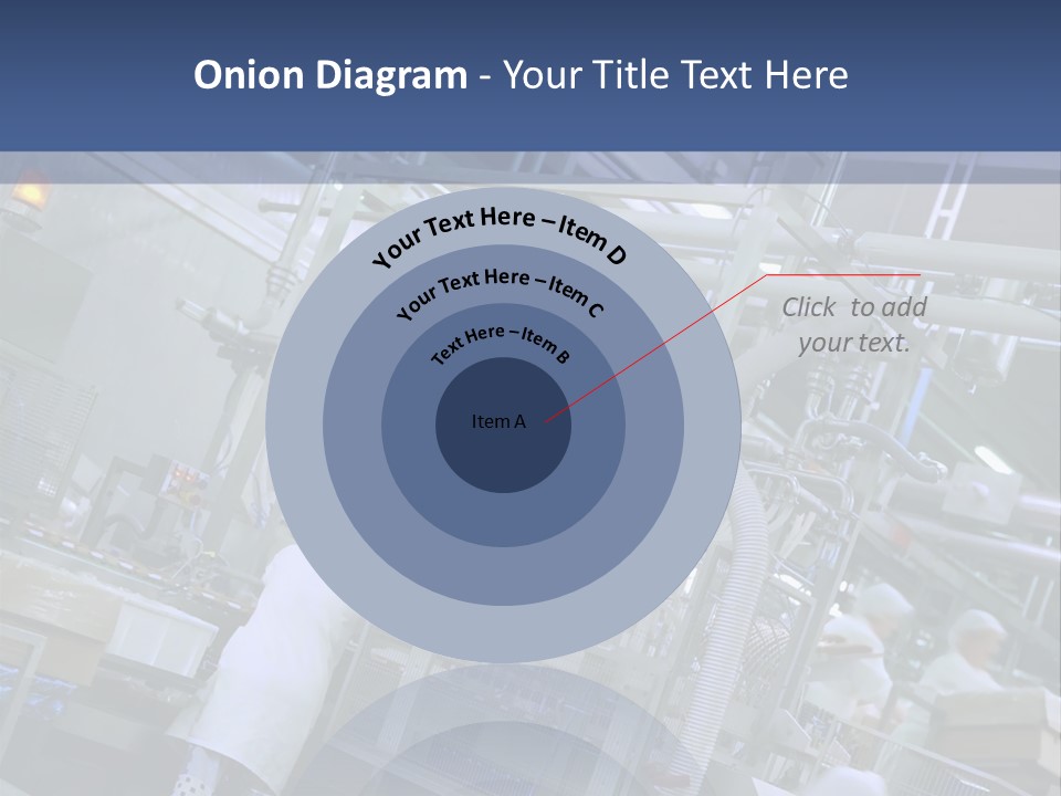 A Factory Filled With Lots Of Machines And Workers PowerPoint Template