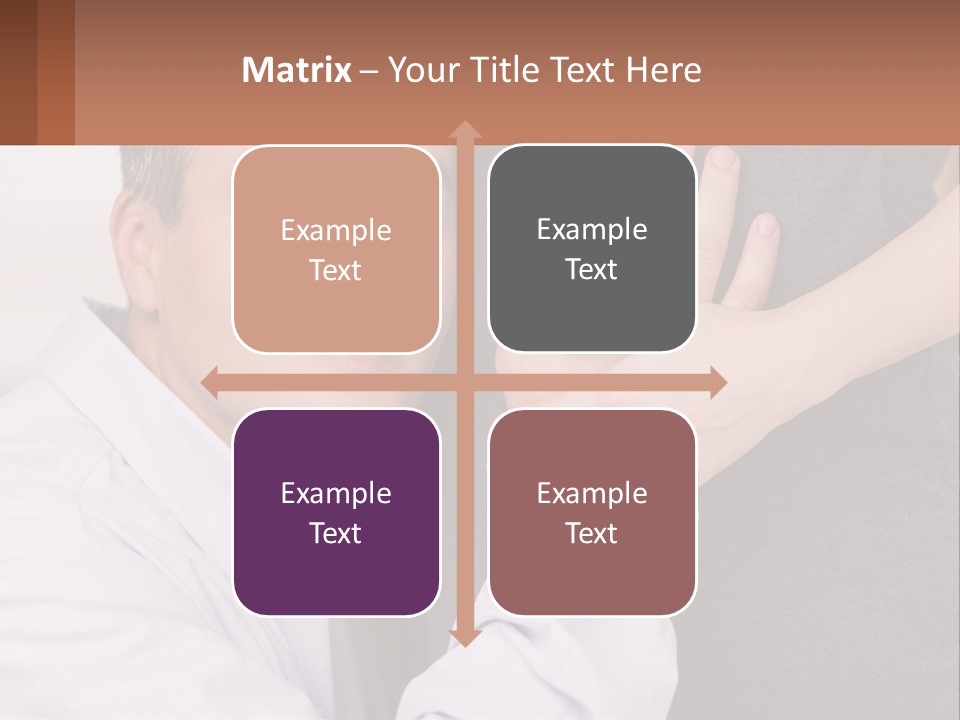 A Man And A Woman Hugging Each Other PowerPoint Template