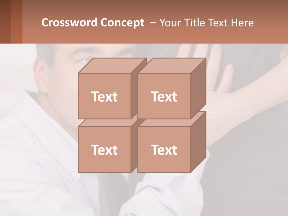 A Man And A Woman Hugging Each Other PowerPoint Template