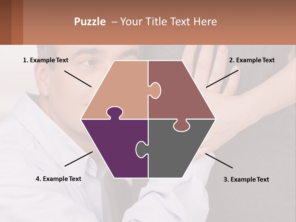 A Man And A Woman Hugging Each Other PowerPoint Template