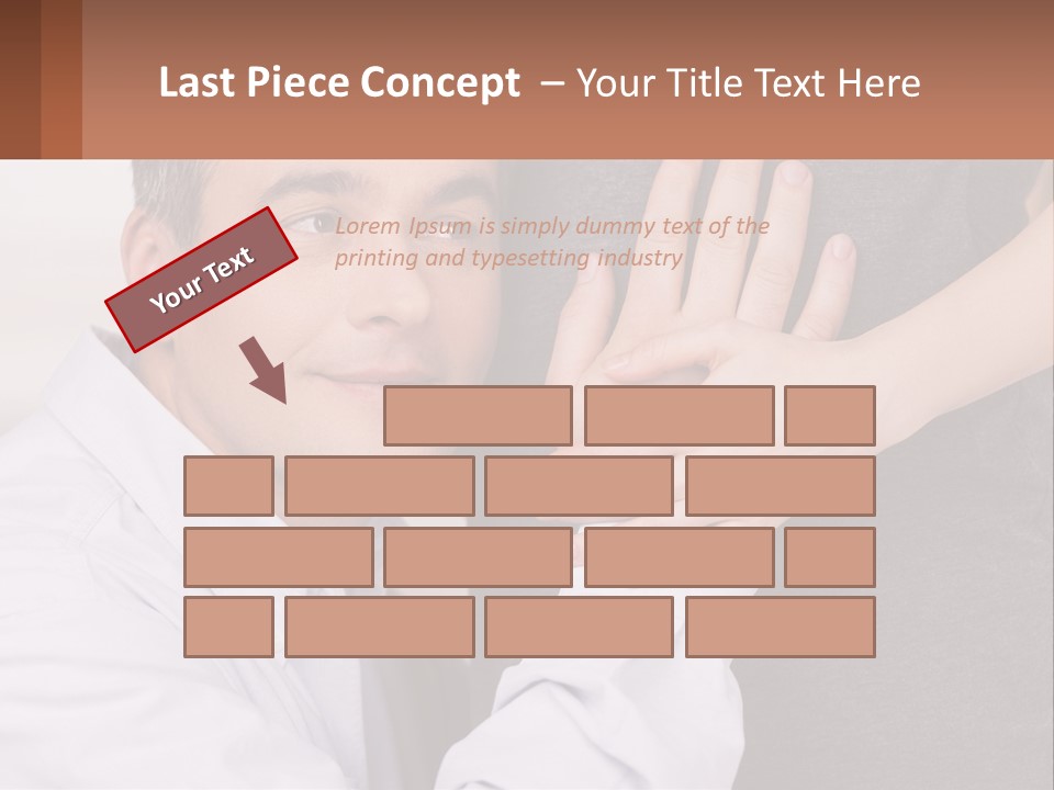 A Man And A Woman Hugging Each Other PowerPoint Template